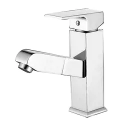 Смесител за умивалник в баня Inter Ceramic с керамична глава стоящ, Kuarto ICF 1118549NEW