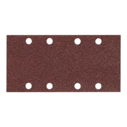 Шкурка Makita за виброшлайф правоъгълна с 8 отвора 228x93 мм, P60 Шкурка Makita за виброшлайф правоъгълна с 8 отвора 228x93 мм, P60
