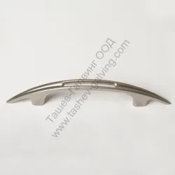 Дръжка за мебели от цинкова сплав  64 мм, сребро, 1855