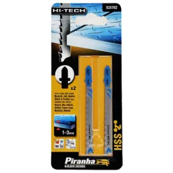 Нож за зеге Black & Decker с T-захват за тънка ламарина  67/92 мм, 2 бр., праволинейно Piranha