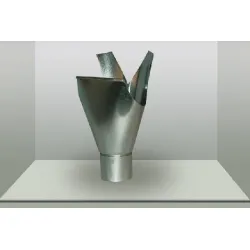 Казанче Metal Treid водосборно за улук ф 100х0.5 мм, кръгло, поцинкована ламарина