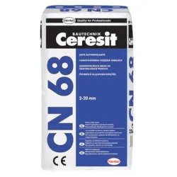 Замазка Henkel саморазливна подова за закрито 25 кг, сива, Ceresit CN 68 Замазка Henkel саморазливна подова за закрито 25 кг, сива, Ceresit CN 68