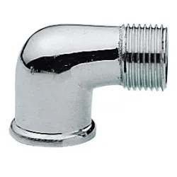 Коляно-нипел Remer хромирано за водопровод 1/2, 90 °, 451