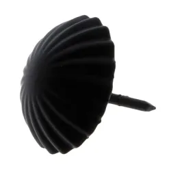 Гвоздеи Amig декоративни  ф 40х43х2.7 мм, черен мат, 4 Гвоздеи Amig декоративни  ф 40х43х2.7 мм, черен мат, 4