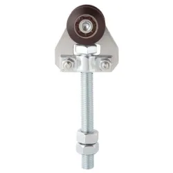 Количка Estebro® за плъзгащи се врати за горно водене ф 34х27 мм, с 2 бр, пластмасови ролки, 27 мм, U-40 Количка Estebro® за плъзгащи се врати за горно водене ф 34х27 мм, с 2 бр, пластмасови ролки, 27 мм, U-40