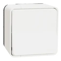 Ключ Schneider Electric електрически противовлажен девиаторен открит монтаж, сх. 6, 10 A, бял, Mureva Styl Ключ Schneider Electric електрически противовлажен девиаторен открит монтаж, сх. 6, 10 A, бял, Mureva Styl