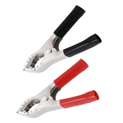 Щипка Elmark за кабел тип крокодилче комплект 80 мм, червена и черна, F 279 Щипка Elmark за кабел тип крокодилче комплект 80 мм, червена и черна, F 279