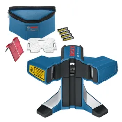 Нивелир Bosch лазерен линеен с 3 лъча 20 м, 0.2 мм/м, GTL 3 Нивелир Bosch лазерен линеен с 3 лъча 20 м, 0.2 мм/м, GTL 3