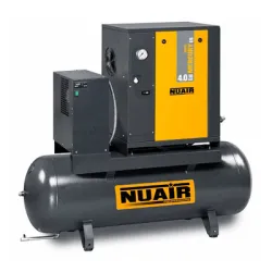 Компресор NUAIR винтов с ресивър, изсушител и ремъчна предавка 10 bar, 650 л/мин, 7.5 к.с., Mercury Tronic 5.5/10/27 Компресор NUAIR винтов с ресивър, изсушител и ремъчна предавка 10 bar, 650 л/мин, 7.5 к.с., Mercury Tronic 5.5/10/27