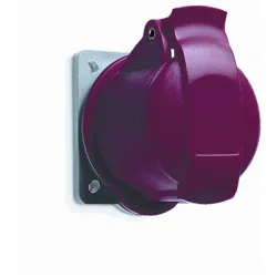 Контакт ABB модулен трифазен панелен монтаж, 16 A, 380-415 V, 3P+N+E, 44 IP, червен, 416R6