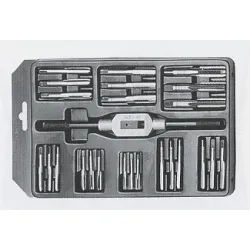 Метчици Bucovice комплект с върток  М3-М12 мм, CS, 8 бр.