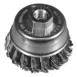 Четка HiKOKI - Hitachi за ъглошлайф  чашковидна, от стоманена усукана тел, ф 65х20 мм Четка HiKOKI - Hitachi за ъглошлайф  чашковидна, от стоманена усукана тел, ф 65х20 мм