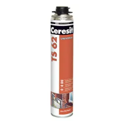 Пяна Henkel полиуретанова пистолетна 750 мл, Ceresit TS 62 Пяна Henkel полиуретанова пистолетна 750 мл, Ceresit TS 62