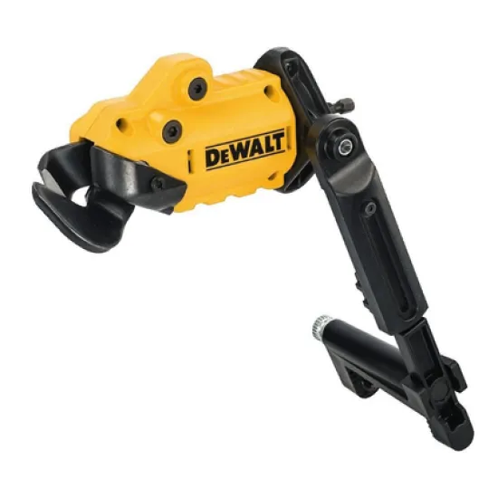 Приставка DeWALT за винтоверт за рязане на ламарина 1.3 мм, 18GA