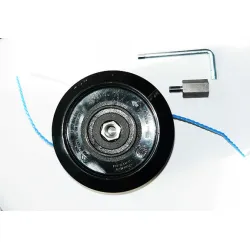 Глава Makita за тример с корда с полуавтоматично регулиране двуконечна 119 мм, за корда 2.4-3 мм