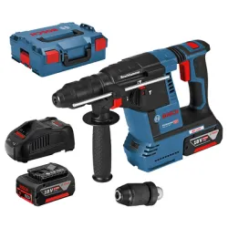 Перфоратор Bosch акумулаторен безчетков SDS-plus, 18 V, 6 Ah, 2.6 J, GBH 18V-26 F Перфоратор Bosch акумулаторен безчетков SDS-plus, 18 V, 6 Ah, 2.6 J, GBH 18V-26 F