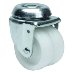 Колело Alex мебелно завиващо с отвор полипропиленово 50 мм, 90 кг, I-White BP 2-0040 Колело Alex мебелно завиващо с отвор полипропиленово 50 мм, 90 кг, I-White BP 2-0040