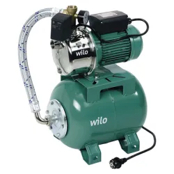 Уредба Wilo хидрофорна с цилиндричен съд 5 м3/ч, 43 м, 8 м, 24 л, HWJ 203 X EM 24 L Уредба Wilo хидрофорна с цилиндричен съд 5 м3/ч, 43 м, 8 м, 24 л, HWJ 203 X EM 24 L