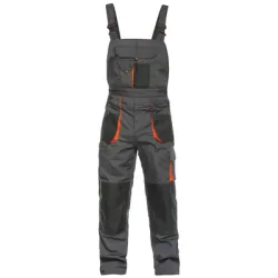 Полугащеризон B-Wolf летен работен размер L, тъмносив, Atlas