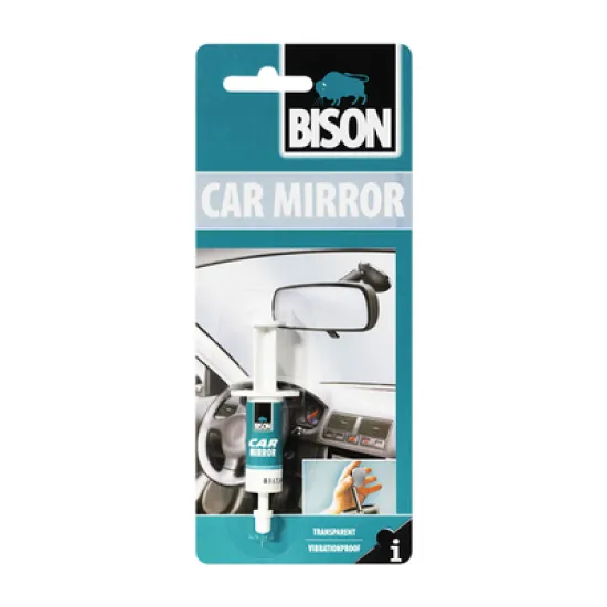 Лепило Bison за стъкло анаеробно 2 мл, Car Mirror