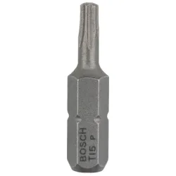 Накрайник бит Bosch TX Torx 3 бр., TX 15, 1/4, 25 мм, Extra Hard Накрайник бит Bosch TX Torx 3 бр., TX 15, 1/4, 25 мм, Extra Hard