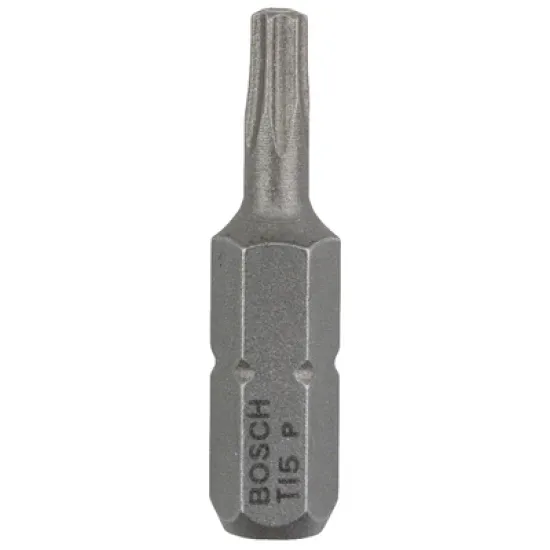 Накрайник бит Bosch TX Torx  3 бр., TX 15, 1/4, 25 мм, Extra Hard