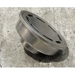 Сифон Dragolovi подов с долно оттичане алуминиев, с воден затвор 100 мм, ф 50 мм, кръгла решетка Сифон Dragolovi подов с долно оттичане алуминиев, с воден затвор 100 мм, ф 50 мм, кръгла решетка