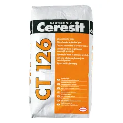 Шпакловка Henkel гипсова 20 кг, бяла, Ceresit CT 126 Шпакловка Henkel гипсова 20 кг, бяла, Ceresit CT 126