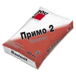 Мазилка Baumit варо-циментова  40 кг, сива, Primo 2