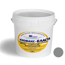 Мембрана Isomax хидроизолационна за покриви и тераси битумна 20 кг, сива, Elasta