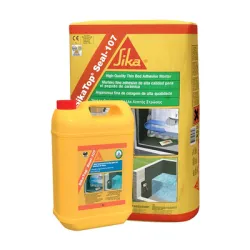 Шлам Sika хидроизолационен еластичен, двукомпонентен 20 + 5 кг, сив, SikaTop Seal - 107 Шлам Sika хидроизолационен еластичен, двукомпонентен 20 + 5 кг, сив, SikaTop Seal - 107