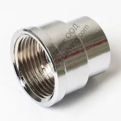 Муфа Remer хромирана редуктивна за водопровод 1/2 х 3/4, 510 Муфа Remer хромирана редуктивна за водопровод 1/2 х 3/4, 510