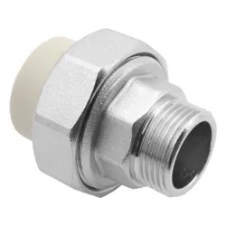 Холендър FV Plast PP-R/месинг за водопровод с външна резба ф 63 мм x 2 Холендър FV Plast PP-R/месинг за водопровод с външна резба ф 63 мм x 2