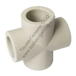 Кръстач Pestan за водопровод PP-R ф 25 мм, 20 bar, Fluidtherm Кръстач Pestan за водопровод PP-R ф 25 мм, 20 bar, Fluidtherm