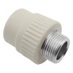 Преход FV Plast за водопровод PP-R с външна резба ф 32 мм х 3/4, 20 bar Преход FV Plast за водопровод PP-R с външна резба ф 32 мм х 3/4, 20 bar