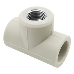 Тройник FV Plast PP-R с вътрешна резба за водопровод ф 32 мм x 1/2, 20 bar Тройник FV Plast PP-R с вътрешна резба за водопровод ф 32 мм x 1/2, 20 bar