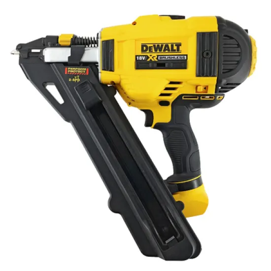 Такер DeWALT акумулаторен безчетков без батерия и зарядно 18 V, за гвоздеи 40-60 мм, DCN693N