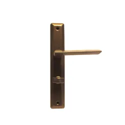 Дръжка Sonico за сервизна брава с цял шилд 240х108 мм, 70 мм, антик, Varna Дръжка Sonico за сервизна брава с цял шилд 240х108 мм, 70 мм, антик, Varna