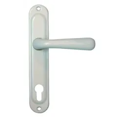 Дръжка Sonico реверсивна за секретна брава с цял шилд 220х40 мм, 70 мм, бяла, Sofia