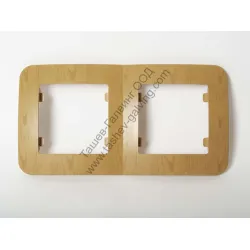 Рамка Makel декоративна за ключове и контакти 2 модула, светъл дъб, Lillium Natural Рамка Makel декоративна за ключове и контакти 2 модула, светъл дъб, Lillium Natural