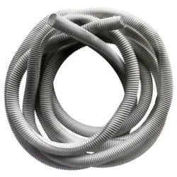 Тръба Gofra електроизолационна за защита на проводници PVC гофрирана, неподдържаща горене, с UV защита ф 23 мм, сива, PVC 320N Тръба Gofra електроизолационна за защита на проводници PVC гофрирана, неподдържаща горене, с UV защита ф 23 мм, сива, PVC 320N