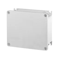 Кутия Scame разклонителна алуминиева за открит монтаж, противовлажна 166x142x64 мм, открит монтаж, сива, 66 IP, Alubox Кутия Scame разклонителна алуминиева за открит монтаж, противовлажна 166x142x64 мм, открит монтаж, сива, 66 IP, Alubox