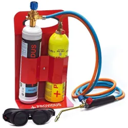 Комплект Providus газозаваръчен за пропан-бутан и кислород с предпазни очила, KHWGASEX