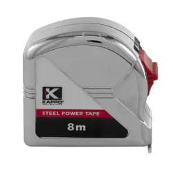 Ролетка Kapro хромирана 8 м, 500 Spring-Loaded Return Tape Measure Ролетка Kapro хромирана 8 м, 500 Spring-Loaded Return Tape Measure