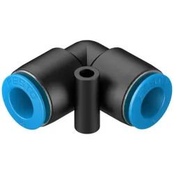 Съединител Festo пневматичен шлаух - шлаух Г-образен 10 мм, 10 мм, QSL-10 Съединител Festo пневматичен шлаух - шлаух Г-образен 10 мм, 10 мм, QSL-10