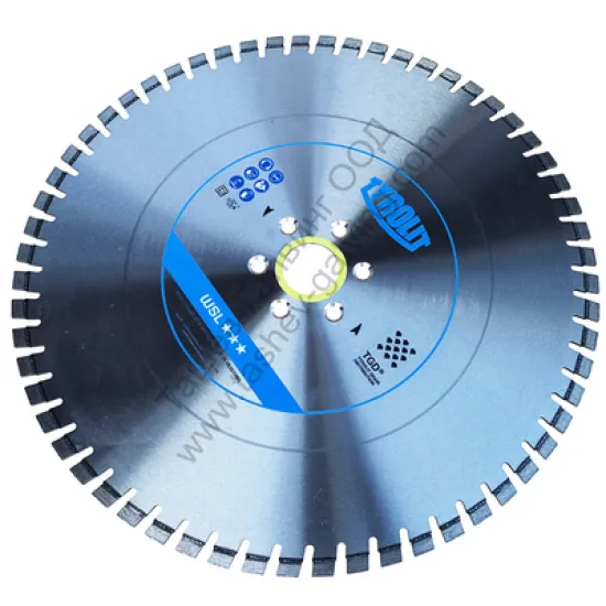 Диск Tyrolit диамантен за мокро рязане 600x60x4.4 мм, 13 мм, WSL*** TGD-Technology