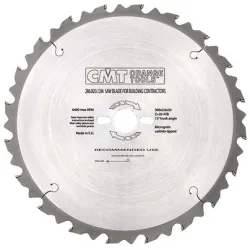 Диск CMT метален HM за рязане на дърво напречно и надлъжно подаване 600x30x4 мм, 40 z