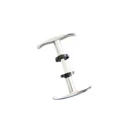 Дръжка Estebro® за плъзгащи се врати лята 96х46 мм, хром Дръжка Estebro® за плъзгащи се врати лята 96х46 мм, хром