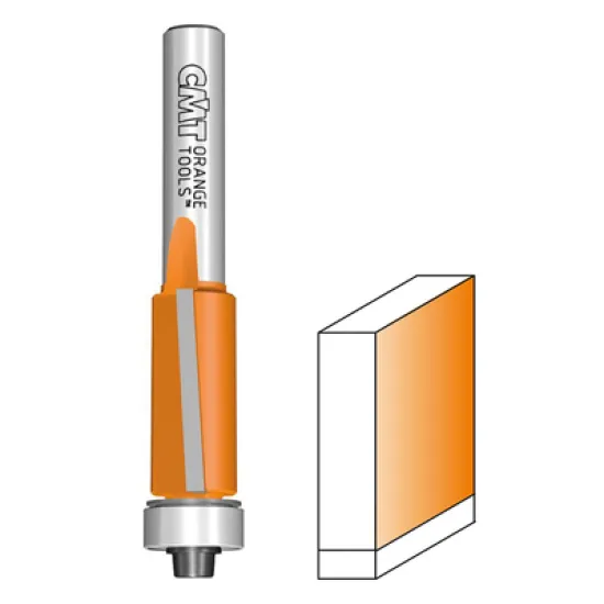 Фрезер CMT за дърво профилен за подравняване, с лагер ф 12.7х25.4/70.7 мм, ф 8 мм, 7/8/906