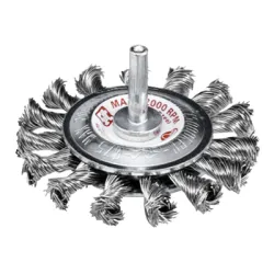 Четка SIT за бормашина дискова, от усукана стоманена тел, ф 70х10 мм, GZ71 Четка SIT за бормашина дискова, от усукана стоманена тел, ф 70х10 мм, GZ71